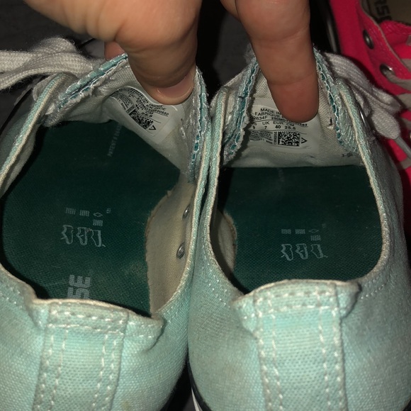 Mint color Converse All Stars - Picture 4 of 4